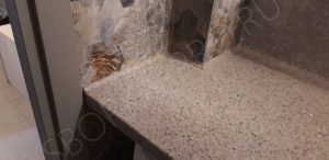 столешница из искусственного камня для ванной